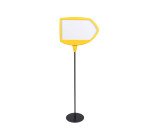 Paperboard - chevalet d'information sur pied fixe forme flèche Bi-Office