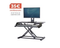 Plate-forme assis-debout Corsivo noire Fellowes
