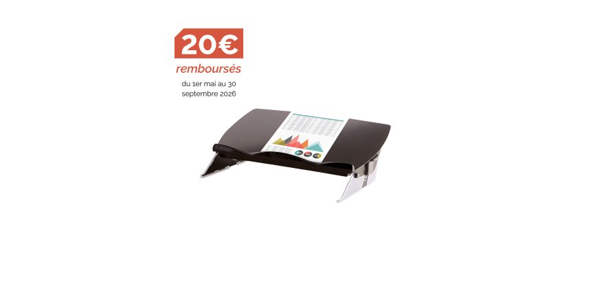 Fellowes Support clavier écriture/porte-document Easy Glide™ 8210001