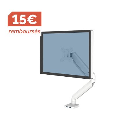 Bras support écran simple à ressort à gaz Platinum Series