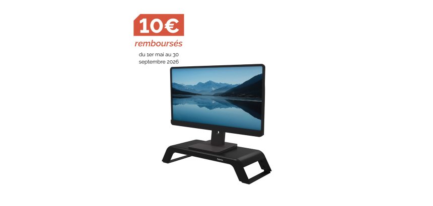 Support moniteur Hana LT  Fellowes noir