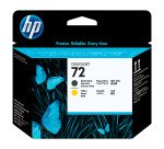 Ink-jet hp 72 cabezal negro mate y amarillo designjet t610/1100