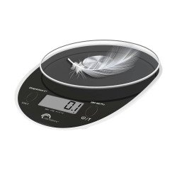 Weigh letters and packages with the black electronic scale LITTLE BALANCE HBP 900 5 kg