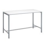 Table haute Boxy H 107 cm piétement métal