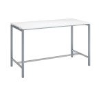 Table haute Boxy H 107 cm piétement métal