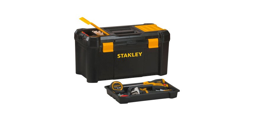 Stanley STST1-75517 Caja Herramientas ESSENTIAL™ Cierres de Plástico - 16"/40cm
