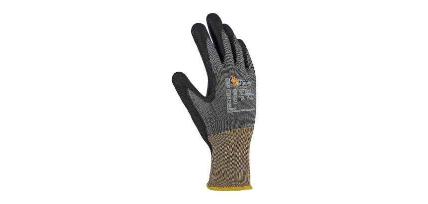 Guantes de trabajo Bachata U-Power anticorte para riesgos mecánicos - el par