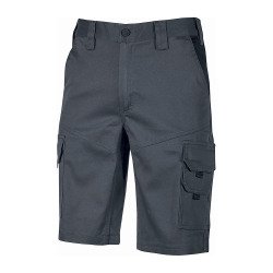 Pantalones cortos de trabajo Bonito U-Power Gris oscuro