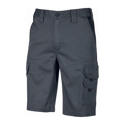 Pantalones cortos de trabajo Bonito U-Power Gris oscuro