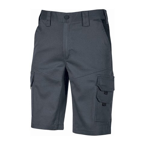 Pantalones cortos de trabajo Bonito U-Power Gris oscuro talla XXL