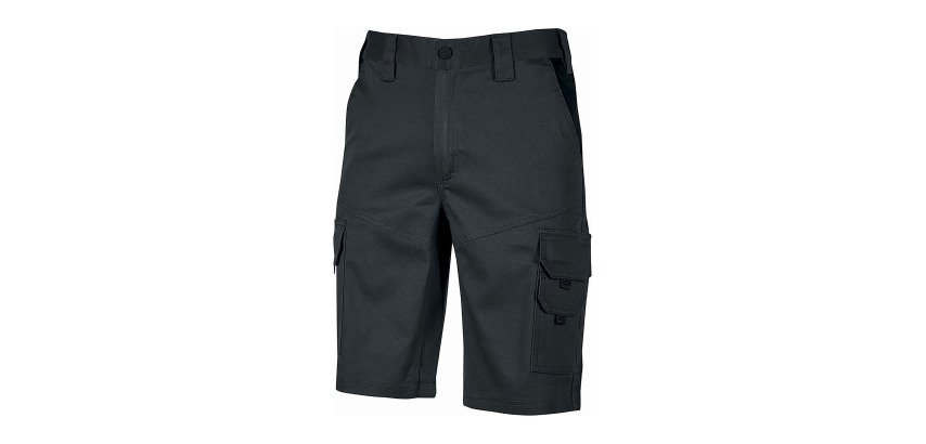 Pantalones cortos de trabajo Bonito U-Power Negro