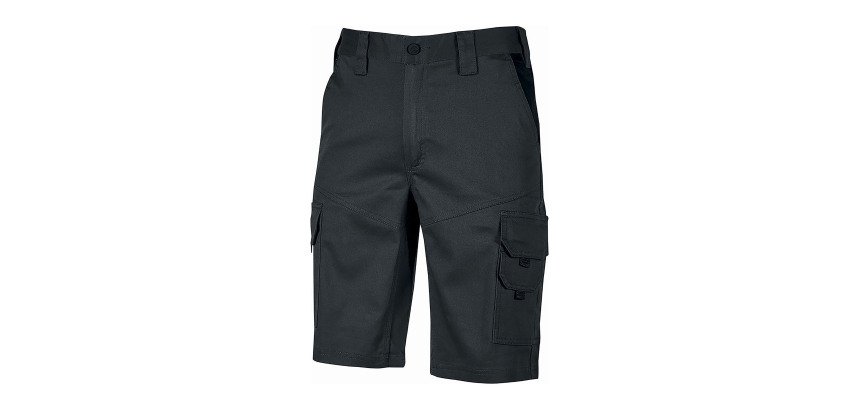 Pantalones cortos de trabajo Bonito U-Power Negro