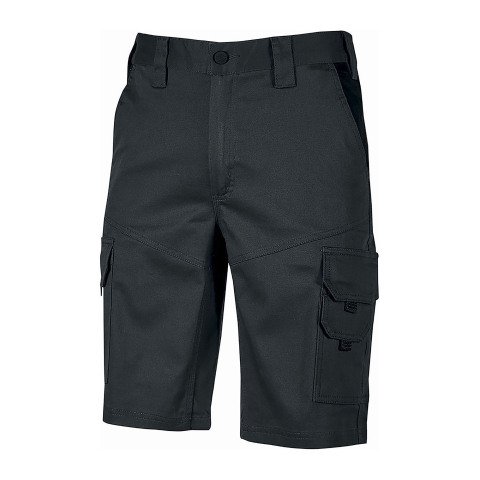 Pantalones cortos de trabajo Bonito U-Power Negro talla XXL