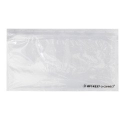 Documentenhoes doorzichtig zelfklevend materiaal, formaat 23 x 11,1 cm - Doos van 250