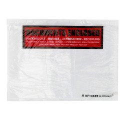Adhesive sleeve "Documents enclosed" International - 22.5 x 15.5 cm - Box of 250
