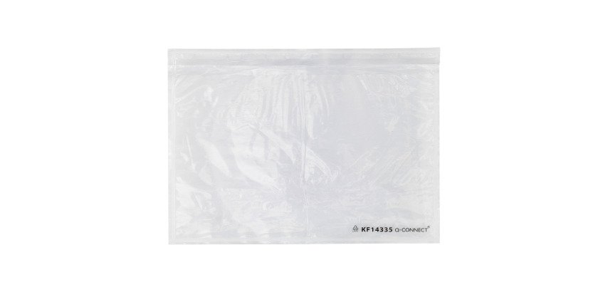 Pochette porte-documents adhésive transparente format 22,5 x 15,5 cm - Boîte de 250