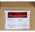 Pochette adhésive "Documents ci-inclus" International - Boîte de 250