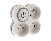 Zenitech Mehrfachsteckdose mit Schalter