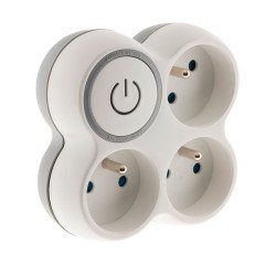 Zenitech Triple Socket Strip with Switch