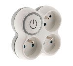 Zenitech Multiprise triplite avec interrupteur