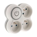 Zenitech Multiprise triplite avec interrupteur