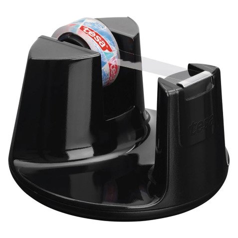 Dévidoir de bureau Easy Cut Compact, équipé, noir