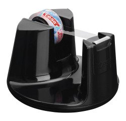 Dévidoir de bureau Easy Cut Compact, équipé, noir