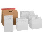 Carton d'expédition à fond automatique et fermeture autocollante ColomPac® Eurobox