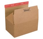 Carton d'expédition à fond automatique et fermeture autocollante ColomPac® Eurobox