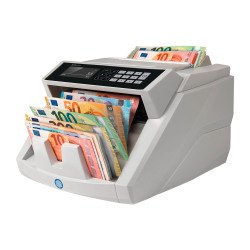 Safescan Compteuse de billets, avec détecteur de faux et comptage de valeur € - 2465-S