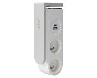 Steckdosenleiste Gekko, 2 Steckdosen + 2 USB-A+C Anschlüsse - 1,5 m Kabel
