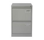 Archivador monoblock-montado PSF2 Bisley 2 cajones carpetas colgantes A4 folio