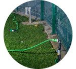 Manguera extensible conector y pistola de 8 funciones  7,5 m