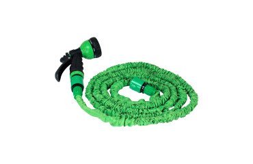 Manguera extensible conector y pistola de 8 funciones  7,5 m