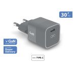 Force Power chargeur USB C 30W Power Delivery GaN gris