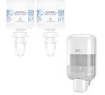 Tork Sapone a schiuma mani profumazione delicata Mini S5 2 cartucce + dispenser omaggio