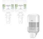 Tork Sapone a schiuma mani Limpido Mini S5 2 cartucce + dispenser omaggio
