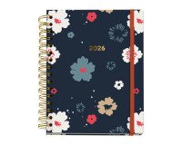 Agenda Rosette semana vista espiral 160 x 218 mm Miquelrius