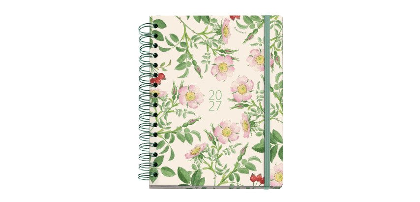 Agenda Jardin semana vista espiral 160 x 218 mm Miquelrius