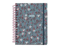 Agenda Bambu semana vista espiral 160 x 218 mm Miquelrius