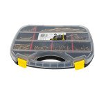 Vis à bois Rocket tête fraisée Pozidriv acier bichromaté - Mallette de 600