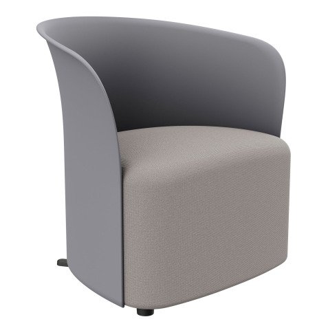 Poltrona Crown grigio