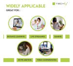 Speakerphone Microfono da conferenza USB omnidirezionale con tasto mute