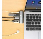 Docking Station compatta USB-C PD a HDMI 4 in 1 - Ideale in viaggio