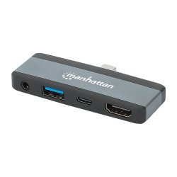 Docking Station compatta USB-C PD a HDMI 4 in 1 - Ideale in viaggio