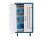 Stazione di ricarica ventilata 30 dispositivi - Notebook, smartphone - Carrello - Multiricarica