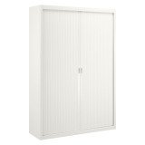 Rolluikkast demonteerbaar Specifieke breedtes L 140 x D 45 x H 200 cm witte behuizing / witte rolluiken