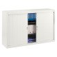 Rolluikkast demonteerbaar Specifieke breedtes L 160 x D 45 x H 100 witte behuizing / witte rolluiken