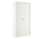 Armoire métal à rideaux démontable Classique H 200 x L 100 cm unicolore