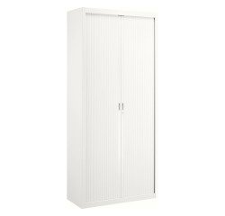 Armoire métal à rideaux démontable Classique H 220 x L 100 cm